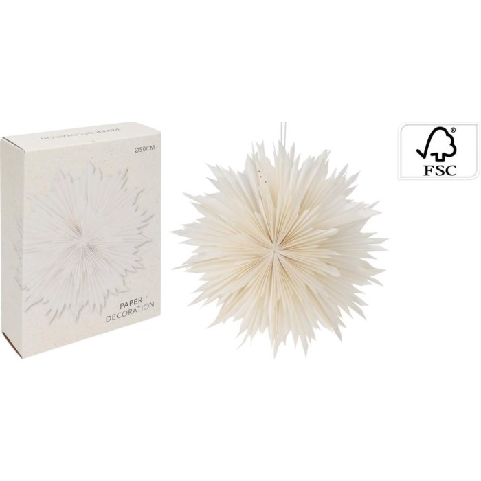 STELLA CARTA BIANCA 50CM